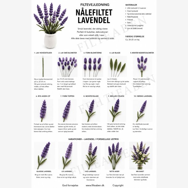 Lavendel n�lefiltning
