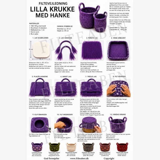 Lille krukke v�dfiltning
