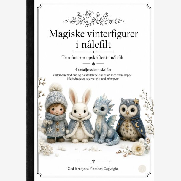 Magiske vinterfigurer i n�lefilt�