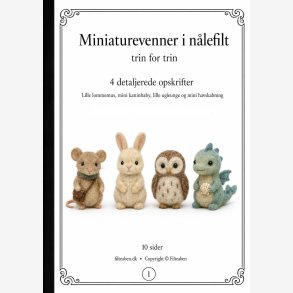 Miniaturevenner i n�lefilt