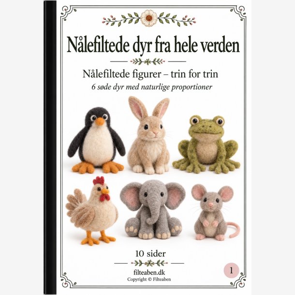 N�lefiltede dyr fra hele verden h�fte