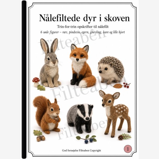 N�lefiltede dyr i skoven