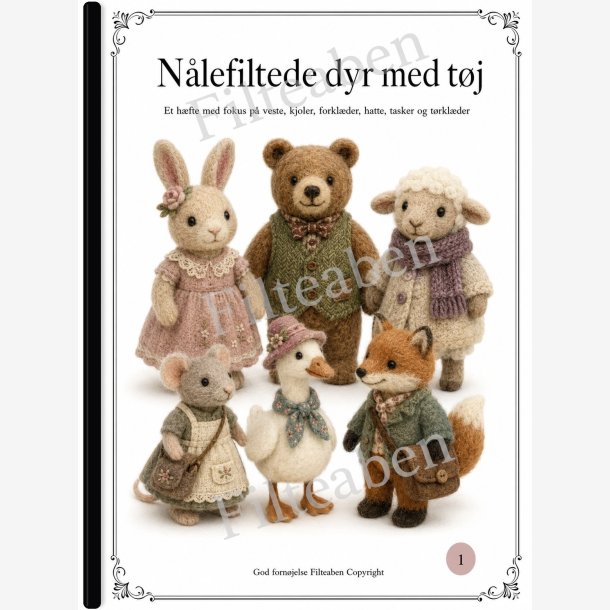 N�lefiltet dyr med t�j