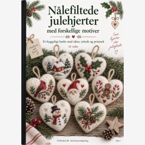 N�lefiltede julehjerter h�fte