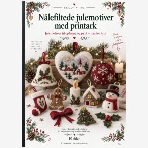 N�lefiltede julemotiver med printark