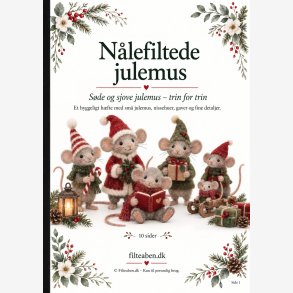 N�lefiltede julemus h�fte
