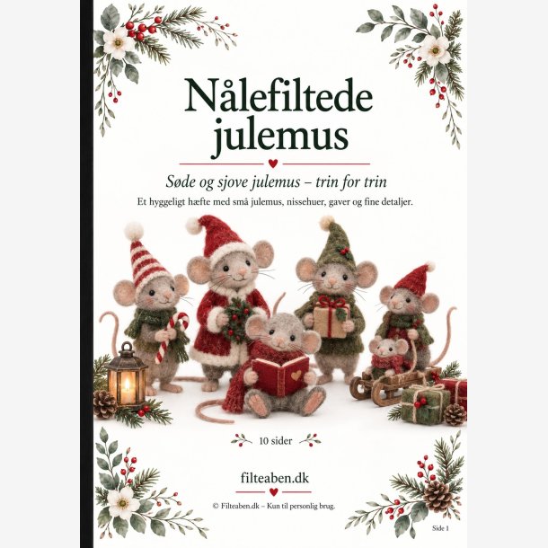 N�lefiltede julemus h�fte