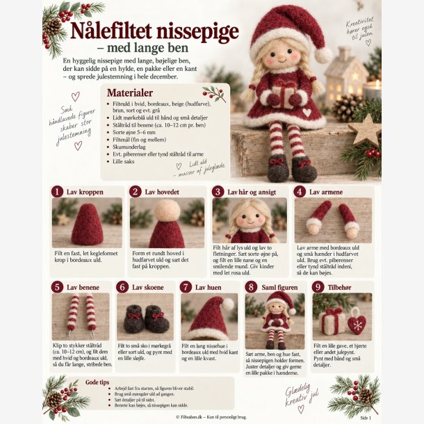 N�lefiltet nissepige