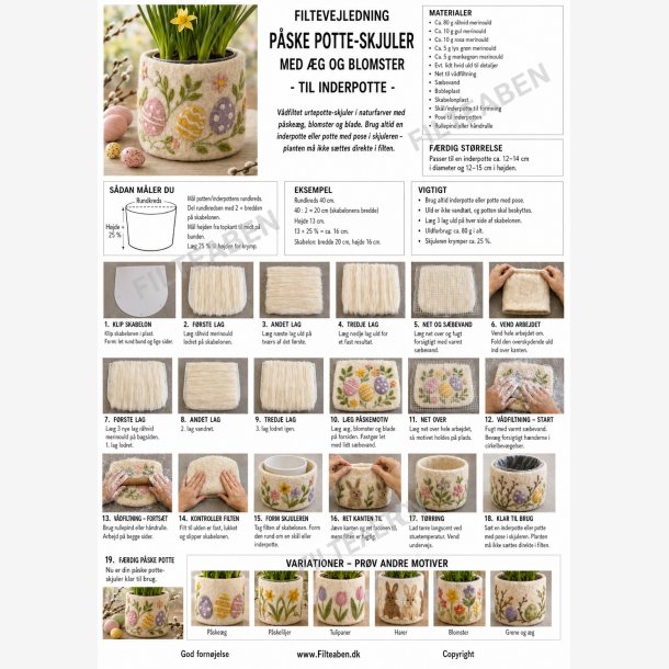 P�ske potte v�dfiltning