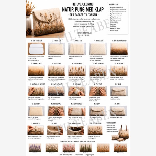 Pung natur med klap v�dfiltning