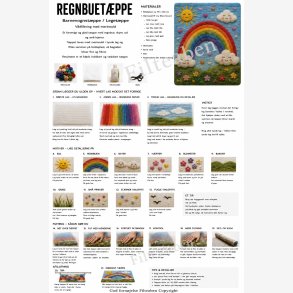 Regnbue t�ppe v�dfiltet