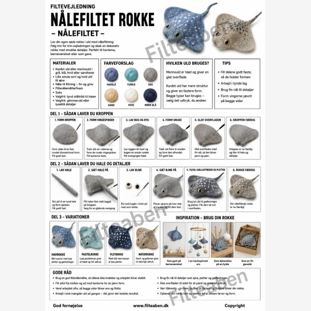 Rokke n�lefilte opskrift