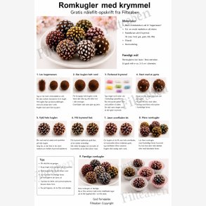 Rom kugler n�lefilte opskrift