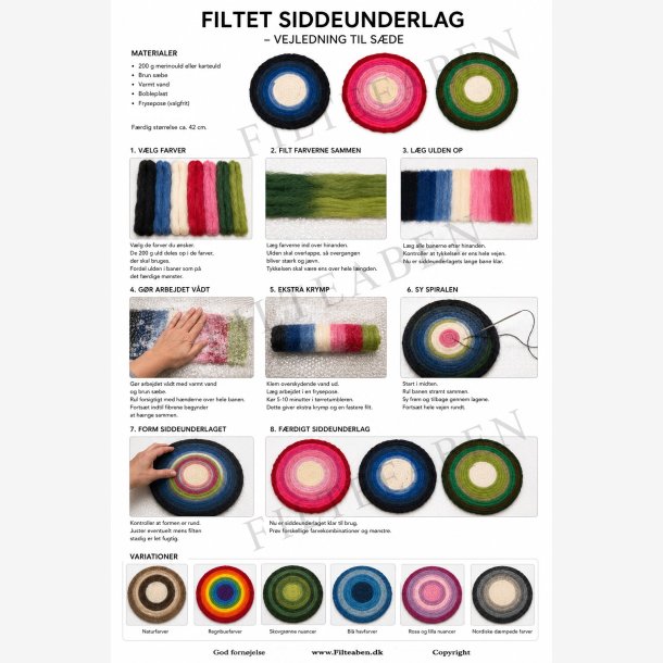 Sidde underlag v�dfiltning
