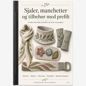 Sjaler, manchetter og tilbeh�r med prefelt