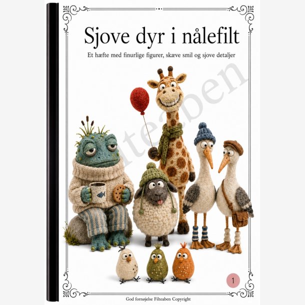 Sjove dyr i n�lefilt