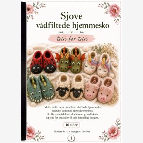 Sjove v�dfiltede hjemmesko