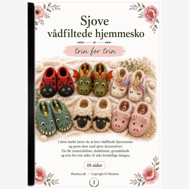 Sjove v�dfiltede hjemmesko
