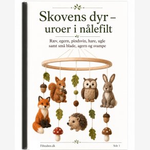 Skovens dyr uroer i n�lefilt