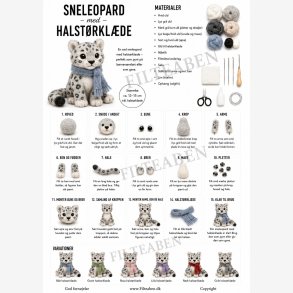 Sneleopard med t�rkl�de N�lefiltning