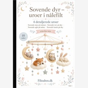 Sovende dyr � uroer i n�lefilt 