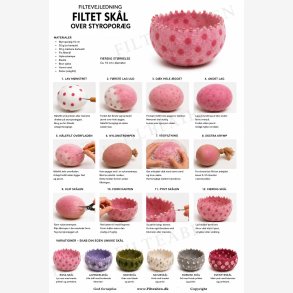 Sk�le med styropor  N�lefilt/v�dfiltning