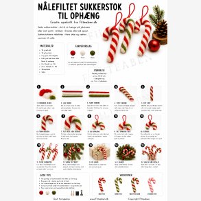 Sukkerstok n�lefiltet opskrift