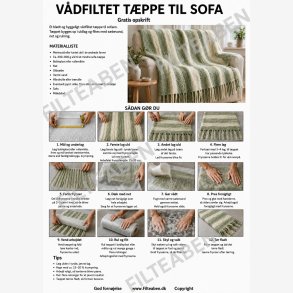 T�ppe gr�n sofa v�dfiltning