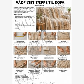 T�ppe til sofa v�dfiltning