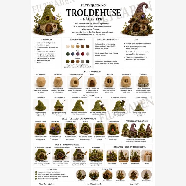 Troldehuse n�lefilt