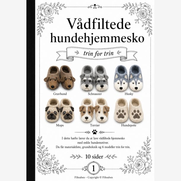 V�dfiltede hundehjemmesko 