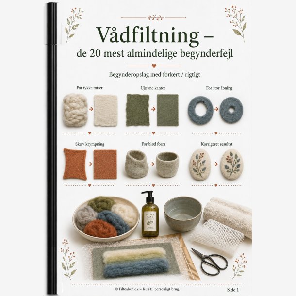 V�dfiltning de 20 mest almindelig begynderfejl