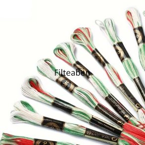 Tivoli meleret broderigarn 8 mtr