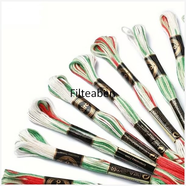 Tivoli meleret broderigarn 8 mtr