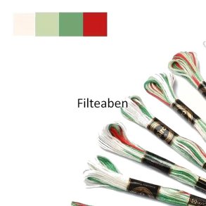 Tivoli meleret broderigarn 8 mtr