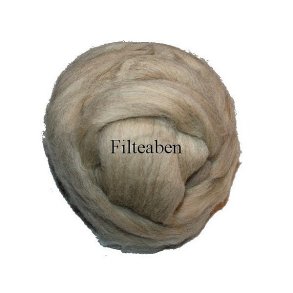 Engelsk Lys Brun Merinould 100 gr.