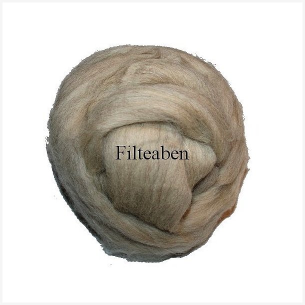 Engelsk Lys Brun Merinould 100 gr.