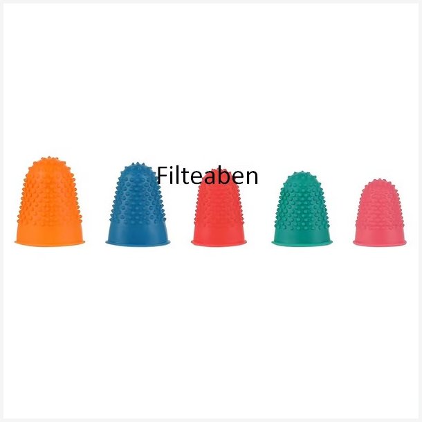 Finger beskyttelse gummi 5 stk 