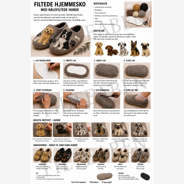 Hunde hjemmesko