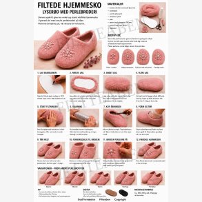 Perle hjemmesko