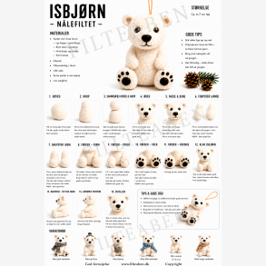 Isbj�rn n�lefilte opskrift