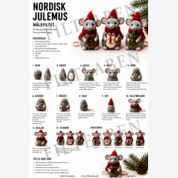 Nordisk Julemus n�lefiltet opskrift