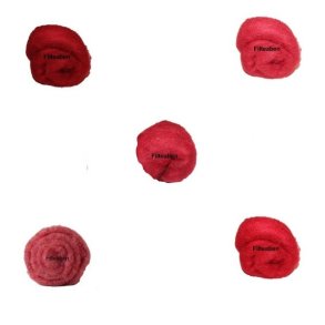 5 * 10 gr. R�de nuancer Karteflor