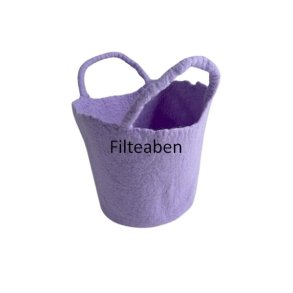 Filteopskrift Lilla kurv med hanke