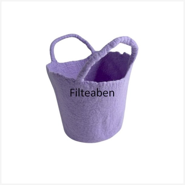 Filteopskrift Lilla kurv med hanke