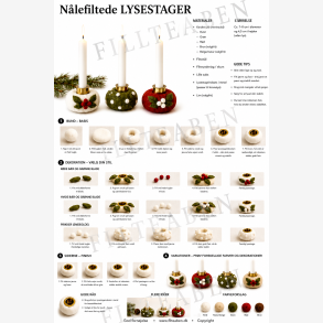 Lysestager  n�lefiltet opskrift