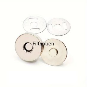 Magnet Mellem Slv 2 Stk.