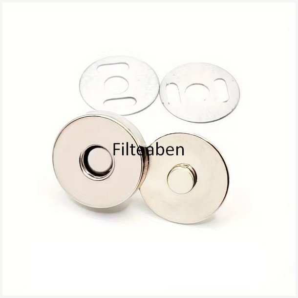 Magnet Mellem Slv 2 Stk.