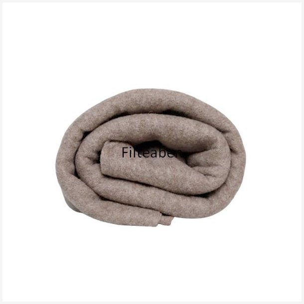 Meleret Brun prefelt str 50 * 50 cm