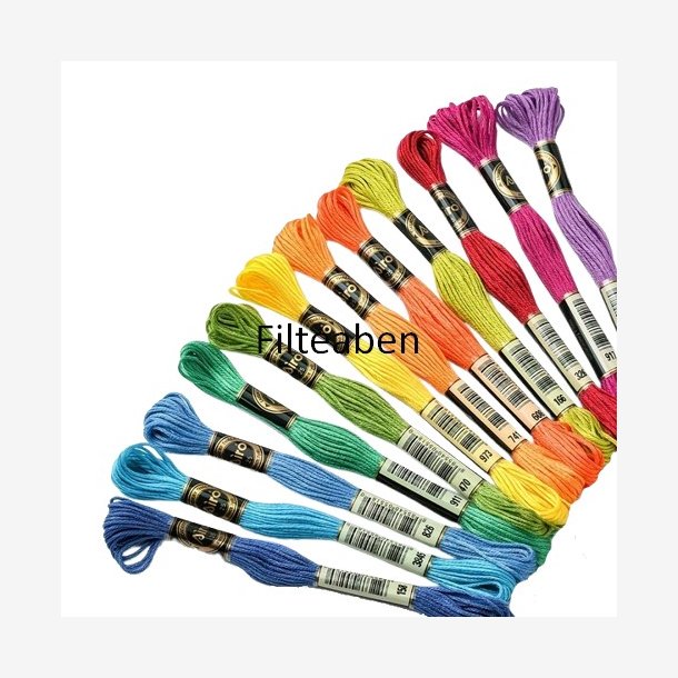 Skrap broderi 12 stk